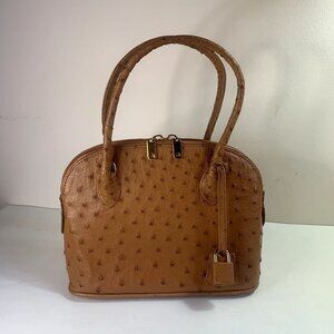 Corbeau Ostrich Leather Mini Doctor's Bag no. 883
